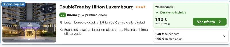 oferta hotel Hilton luxemburgo mercados navidad oferta hotel Hilton luxemburgo mercados navidad