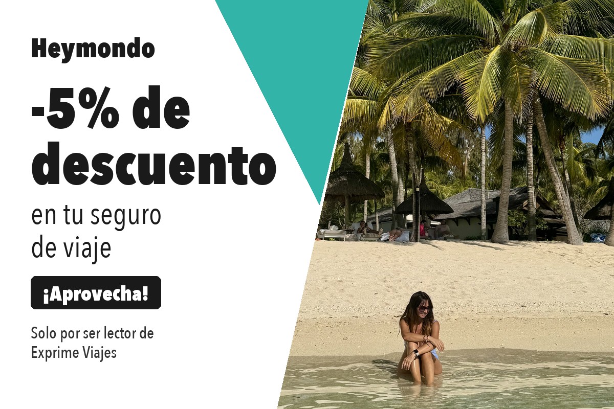 Seguro de viaje Heymondo con descuento